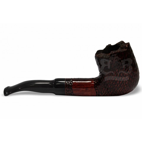 Cachimbo BB Rústico Curvo (Filtro Permanente) Piteira Chifre